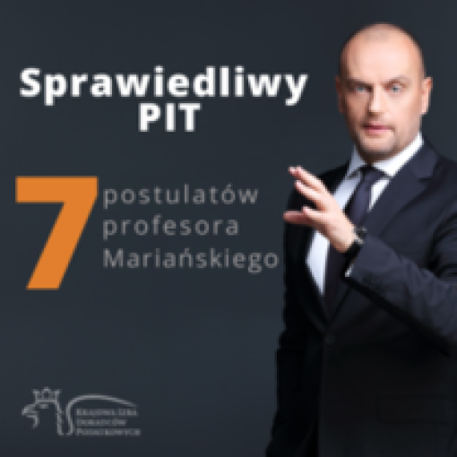 Sprawiedliwy PIT - 7 postulatów profesora Mariańskiego